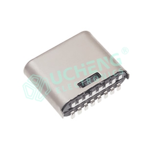 Type-C 16P Vertical SMT Male Ultra-short 7.2mm Short Pin Magnetic Special