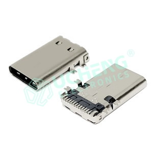Type-C 12P Male On-board 4-Feet Full SMT L13.2