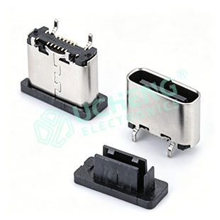 Type-C 16P Vertical SMT 4P H5.6/6.5 Type-C 16P Vertical SMT 4P H5.6/6.5