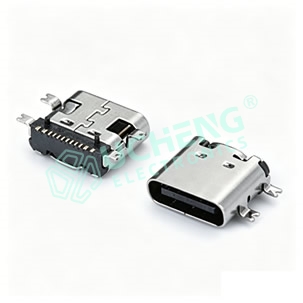 Type-C 16P On-board 4-Feet SMT No Spring L7.35