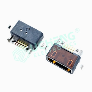 Micro 5P A/B Waterproof On-board SMT Female