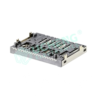SD-192Y-SD卡座 4.0规格板上型易插拔19P-