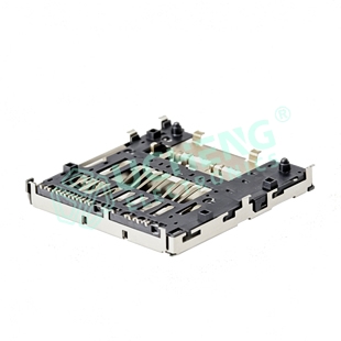SD-199Y-SD 7.0PUSH板上型卡座 H4.0mm-