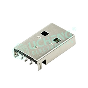 USB2.0 A Male Sink Non-Hole SMT