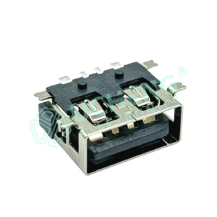 USB2.0 AF Short Full SMT 6.8 Straight Edge High Current