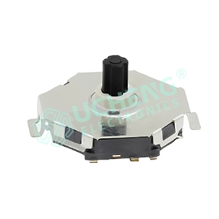 11.5mm × 10.0mm SMD 5-way multi-directional multi-function switch