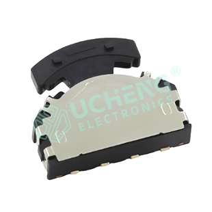 9.50mm × 8.25mm SMD top-middle-bottom rotary wheel multi-function switch