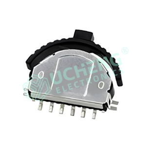 13.58mm × 10.20mm SMD 3-position scroll wheel multi-function switch
