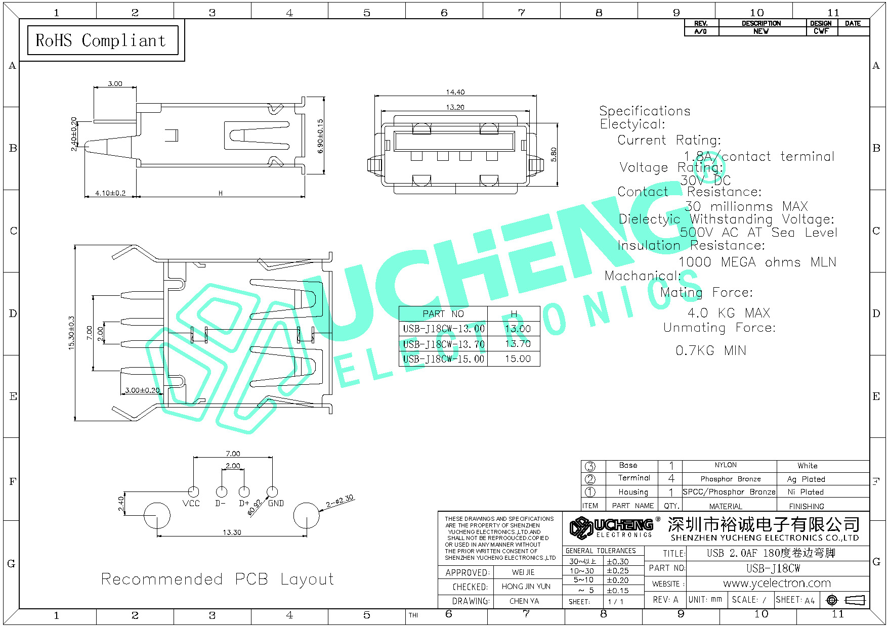USB-J18CW-USB 2